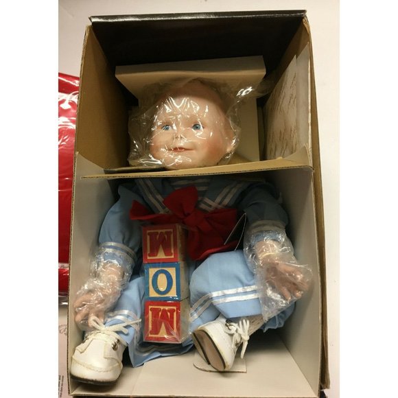 Edwin Knowles, Amanda Doll Yolanda's Picture Perfect Baby Collection COA@8630U - Picture 1 of 6